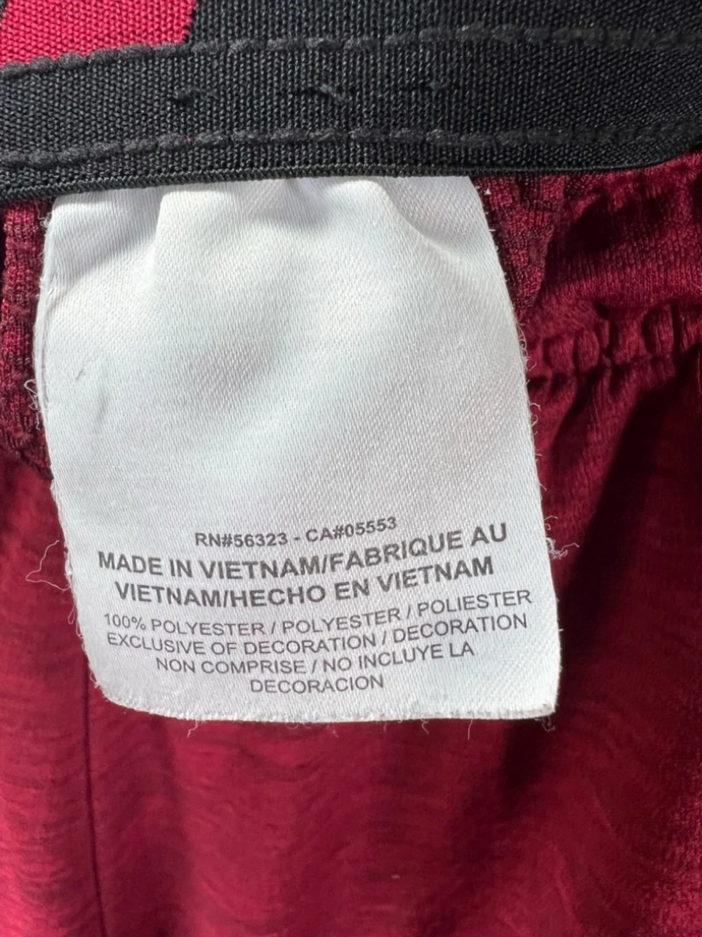 Nike Dri-Fit Athletic Shorts Heathered Red Pull On Pockets Stretch Athleisure XL